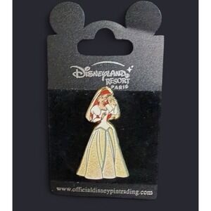 Disney Pin DLP – Married Princesses Ariel Bridal Gown The Little Mermaid Pin